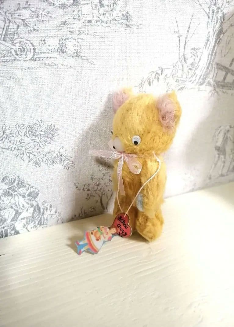 ◇◼︎ ハンドメイド作家さま*　キョロ目くまちゃん ◼︎◇テディベア　ぬいぐるみ