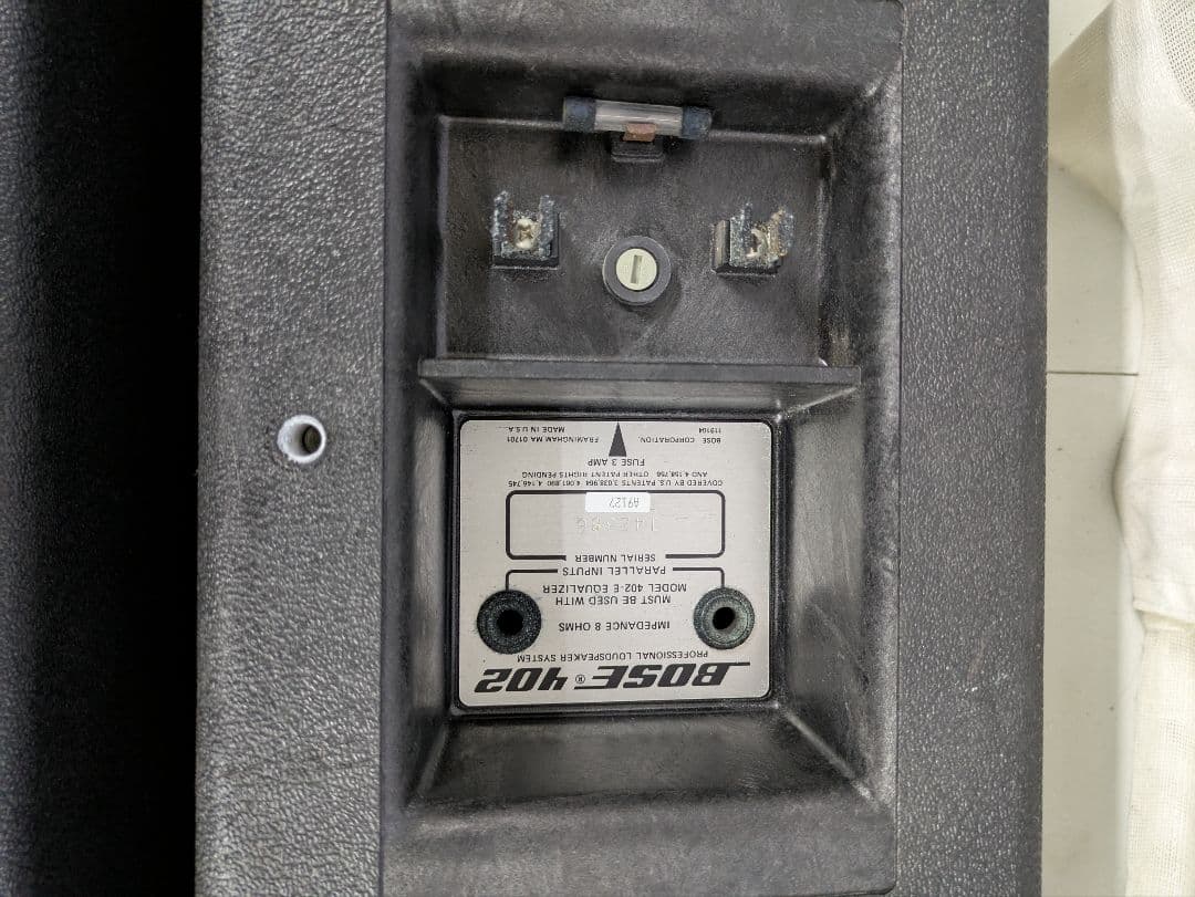 値下げ　BOSE 402 コラムスピーカー　ジャンク品