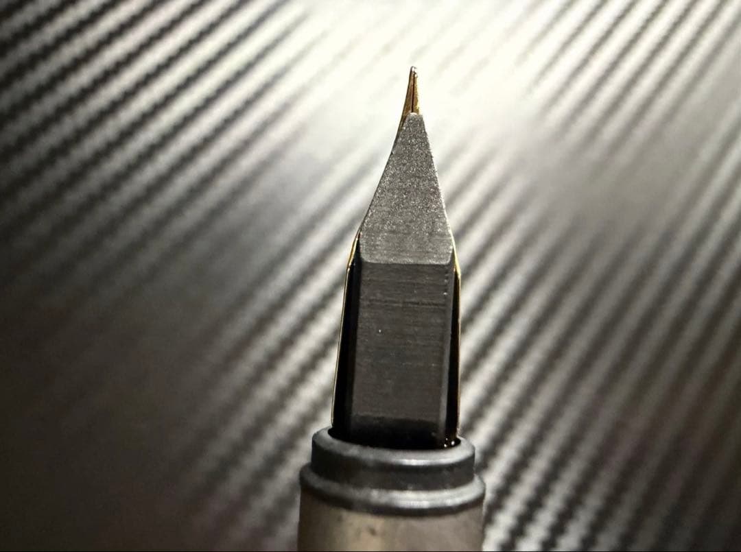 美品 モンブラン ノブレス スリムライン 14K 万年筆 EF 極細字
