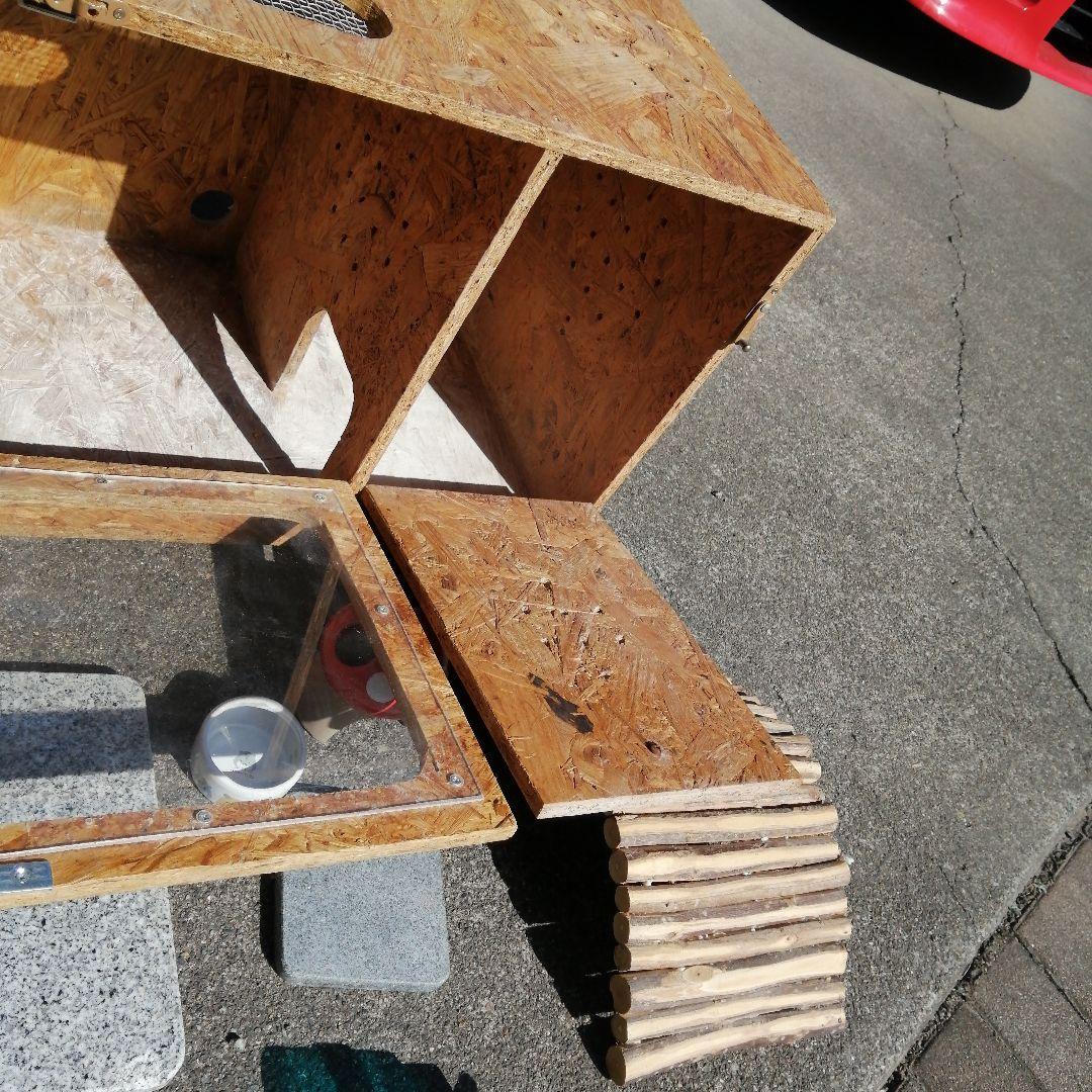ハリネズミ用飼育小屋　と遊び道具　ヒーター　中古品