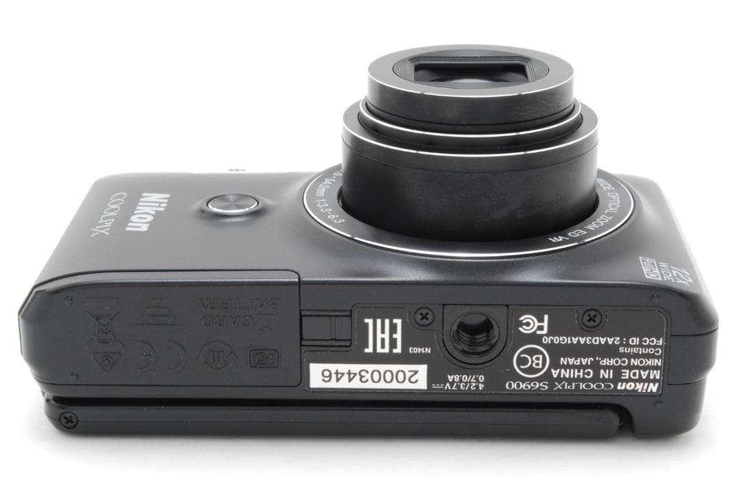 ★早い者勝ち【箱付】Nikon COOLPIX S6900 コンデジ 黒ブラック