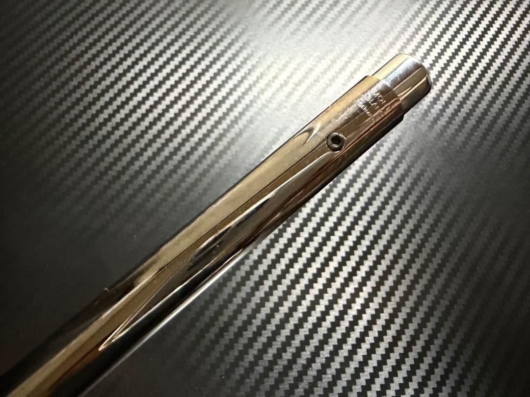極美品 モンブラン レオナルド ボールペン ステンレス