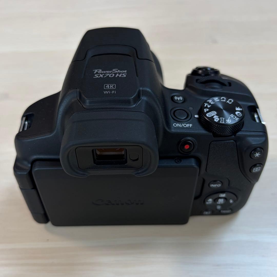 【美品】Canon PowerShot SX70 HS 光学65倍ズーム/EVF