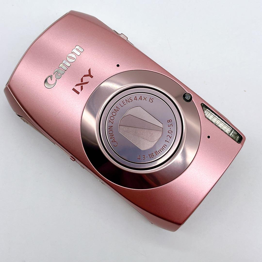 【未使用級】Canon IXY31S ピンク オールド コンデジ バッテリー2個