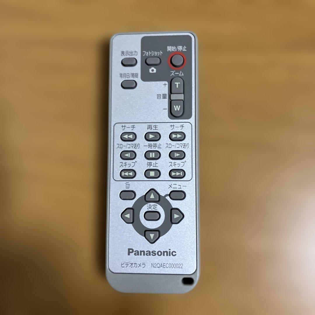 美品　Panasonic デジタルフルハイビジョンビデオカメラ　付属品あり