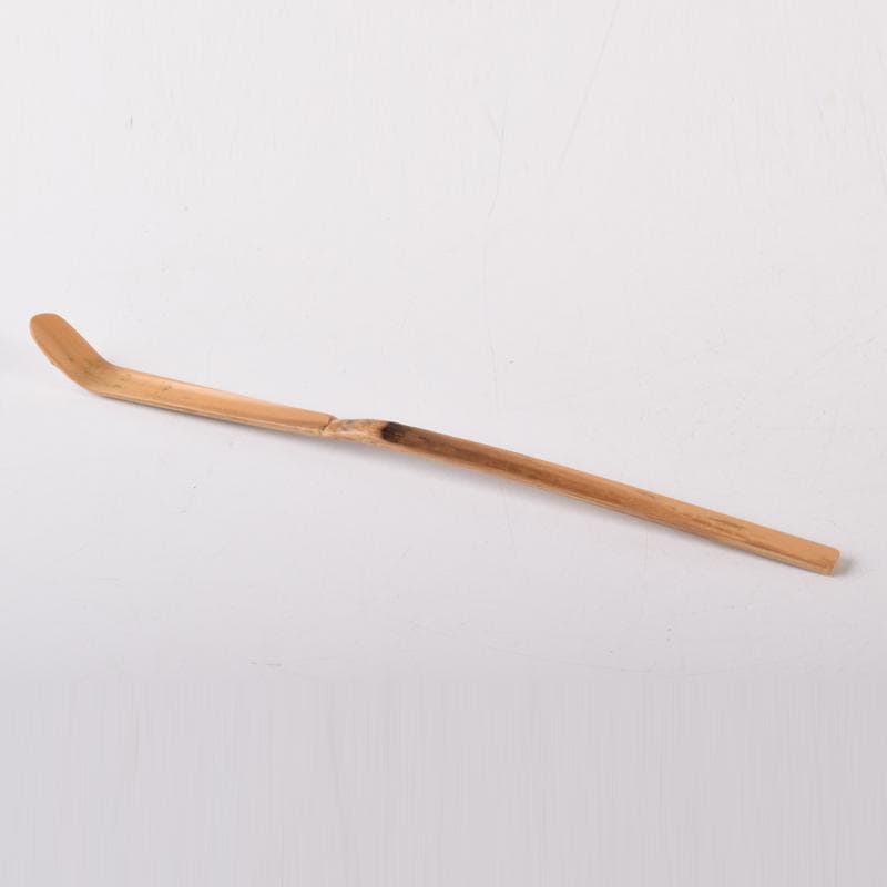 茶道具　竹高斎作　茶杓　銘「大平楽」　前大徳　須賀玄道書付　共筒共箱　V7101