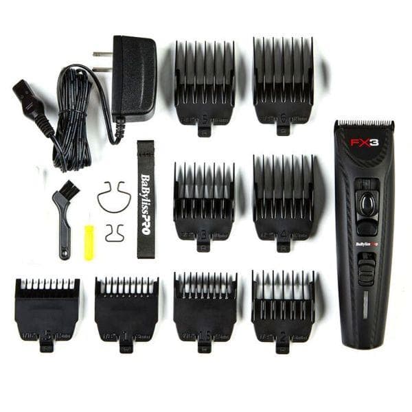 BaBylissPRO FX3 Clipper Black フェードカット必需品