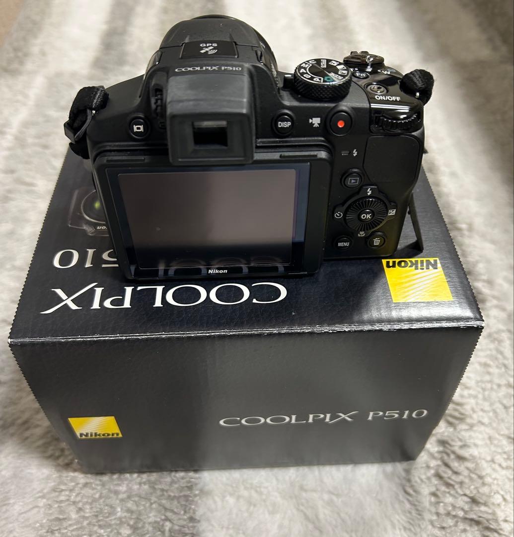 【美品】Nikon COOLPIX P510 42倍ズーム 動作確認済 ブラック