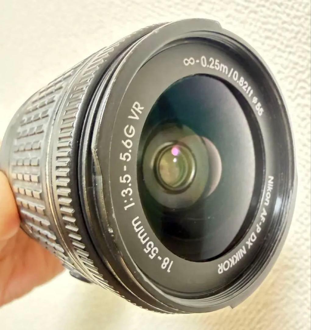 【美品】Nikon AF-P NIKKOR 18-55mm VRレンズ