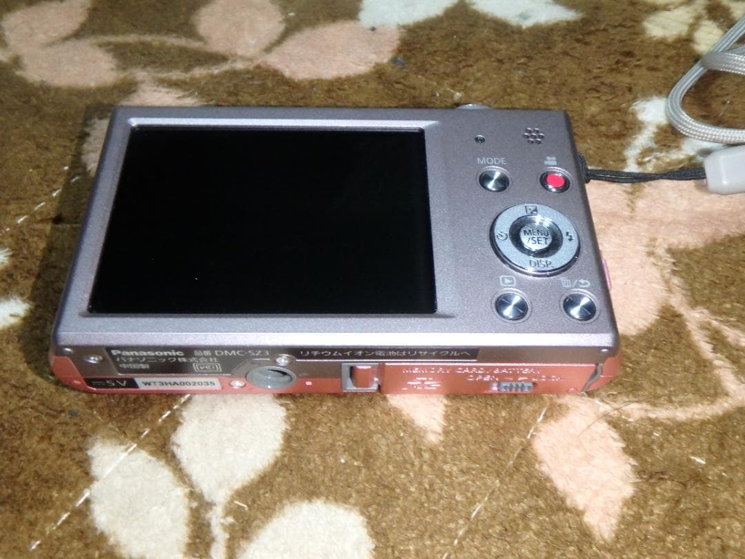 動作品 PANASONIC DMC-SZ3 LUMIX デジタルカメラ