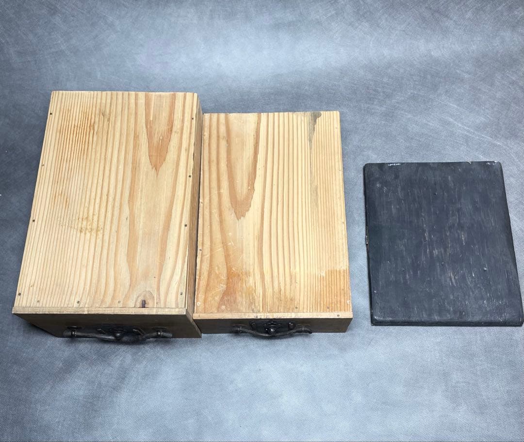 舟箪笥　懸硯　レトロ　骨董品
