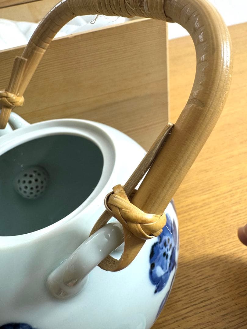 470 瀬戸焼　旭窯　茶器揃　未使用品　共箱　湯呑4客