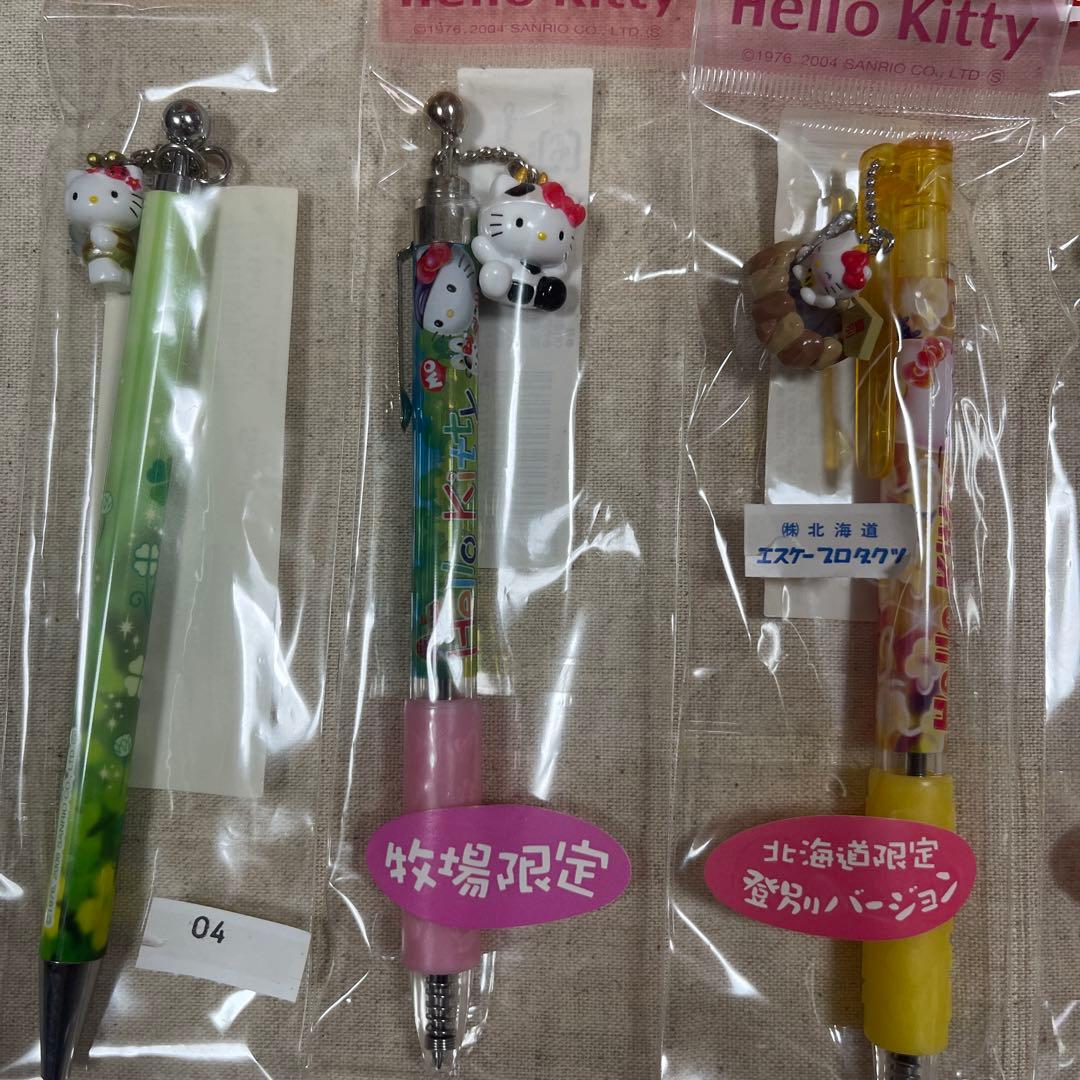 【レア】ご当地キティーちゃんシャーペン　北海道限定　11本