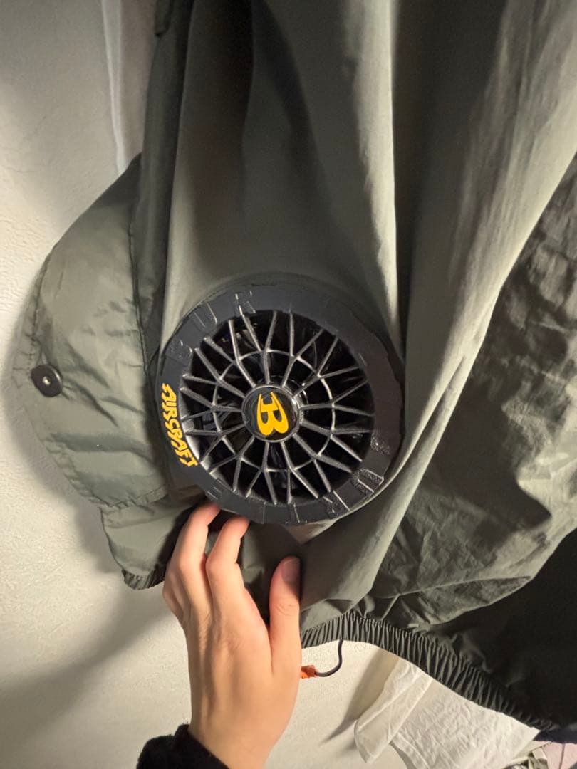 BURTLE 空調服、バッテリー、ファンのセット
