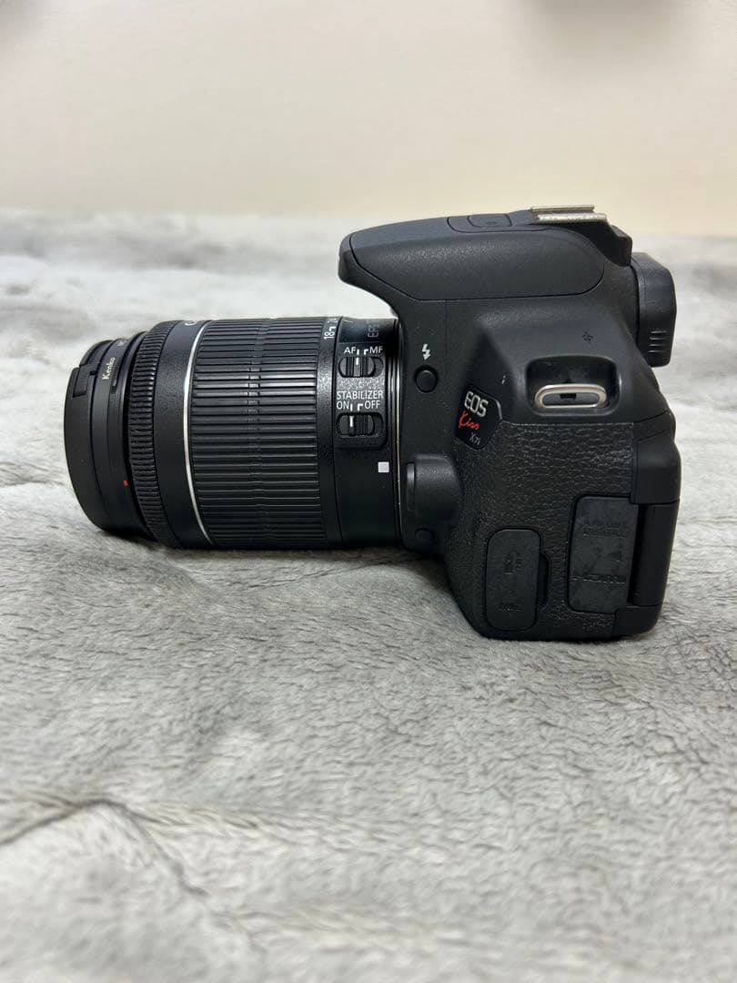 Canon EOS Kiss X7i ダブルズームキット★リングにベタつきアリ