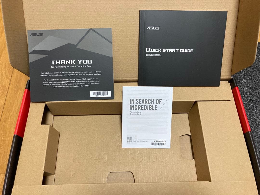 【値下しました】ASUS Radeon RX7600 EVO グラボ
