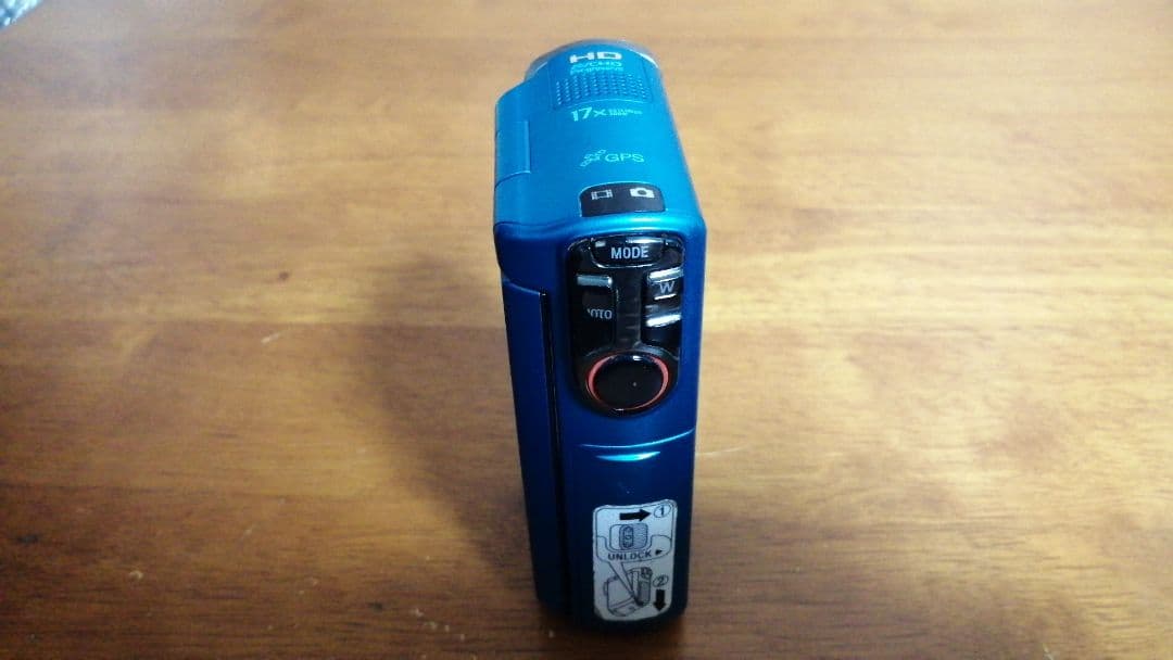 SONY ハンディカム HDR-GW77V ブルー 中古