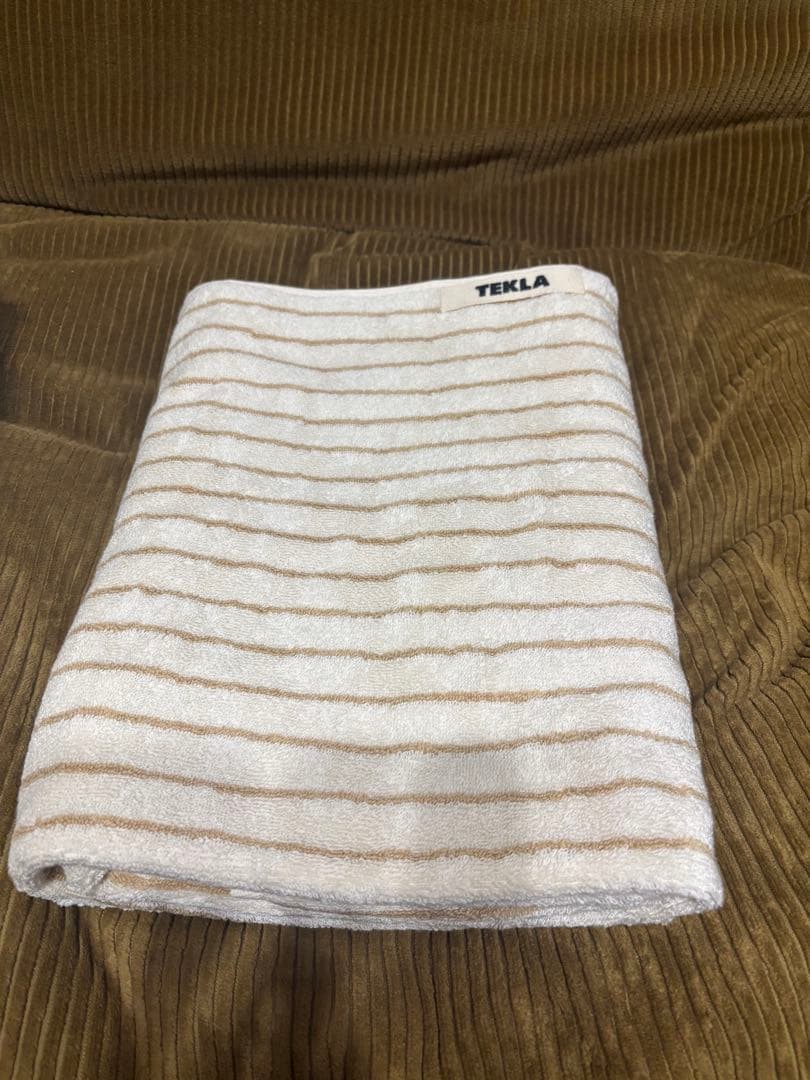 【TEKLA】 Terry Towels Striped バスタオル