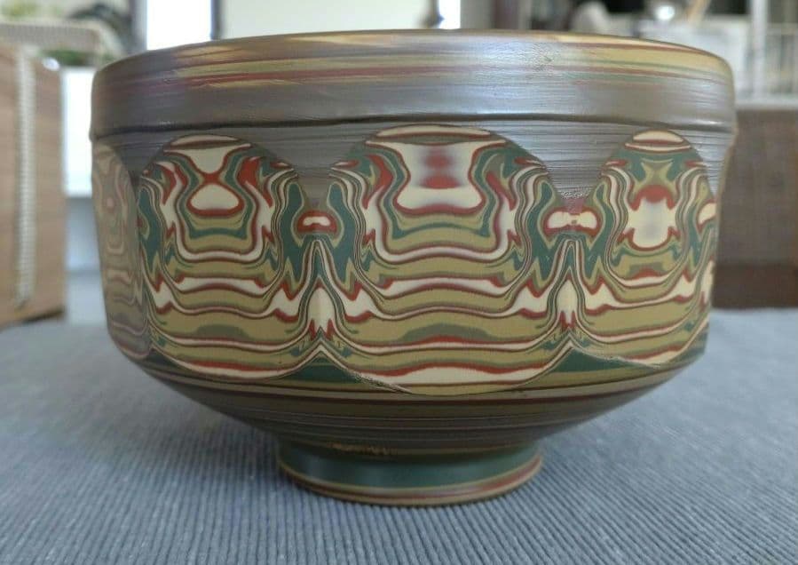 常滑焼 小西洋平造 抹茶茶碗 木箱付き