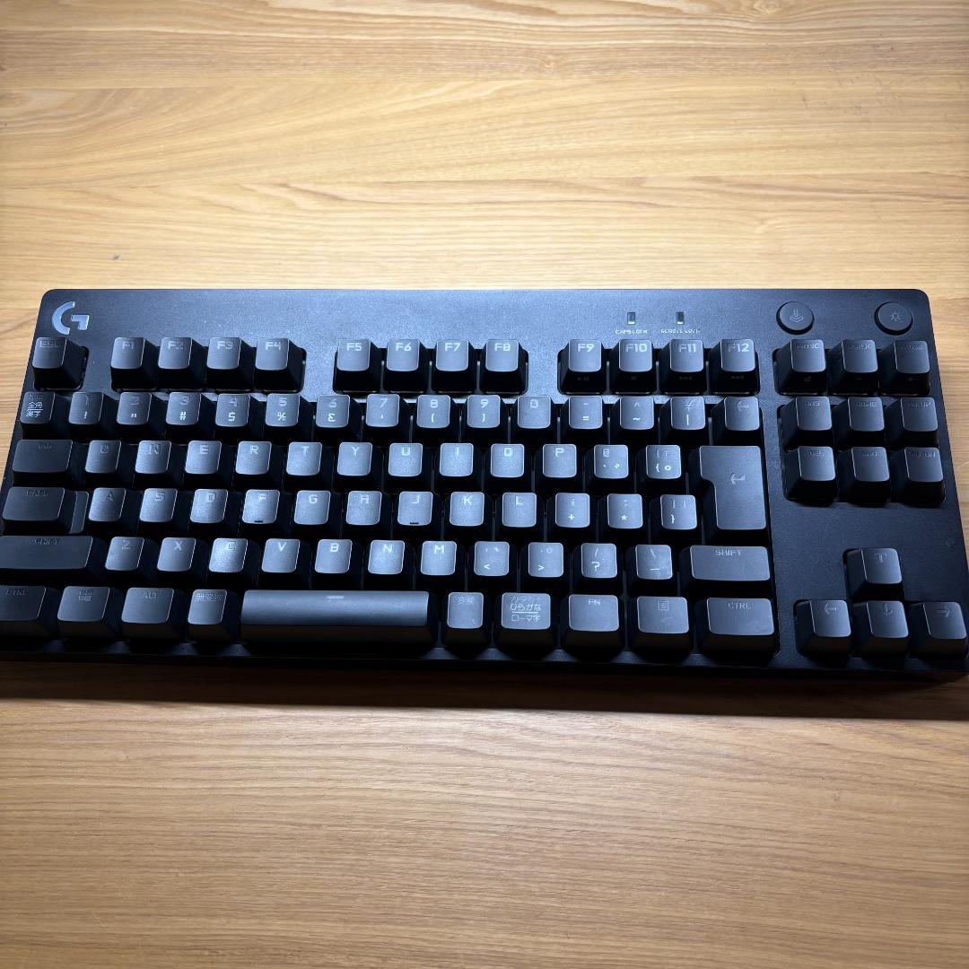 超美品 Logicool G PRO 有線 ゲーミングキーボード JP配列 赤軸
