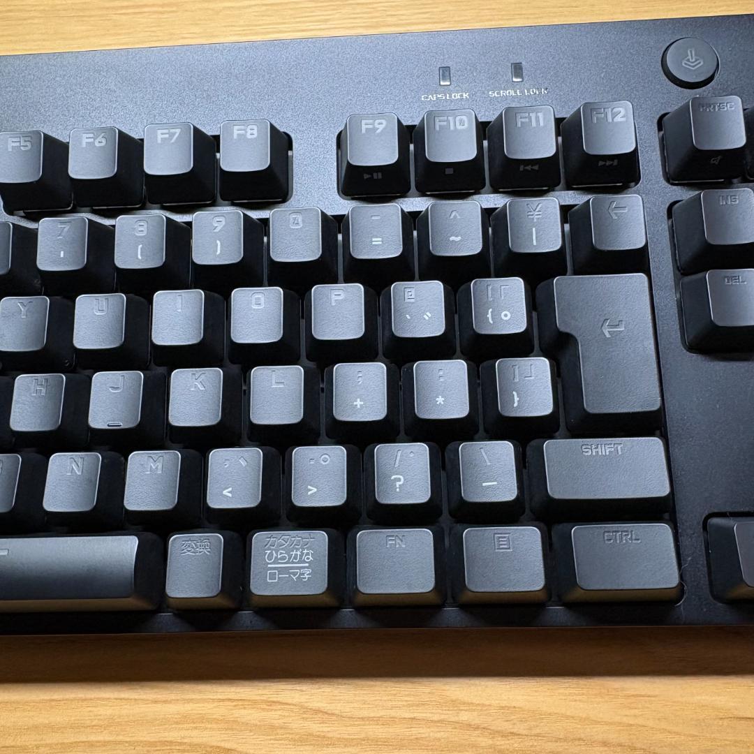 超美品 Logicool G PRO 有線 ゲーミングキーボード JP配列 赤軸