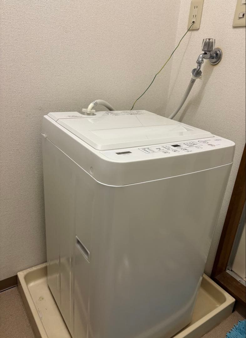 【送料無料】ヤマダセレクト洗濯機 YWM-T45H1 4.5kg 22年製