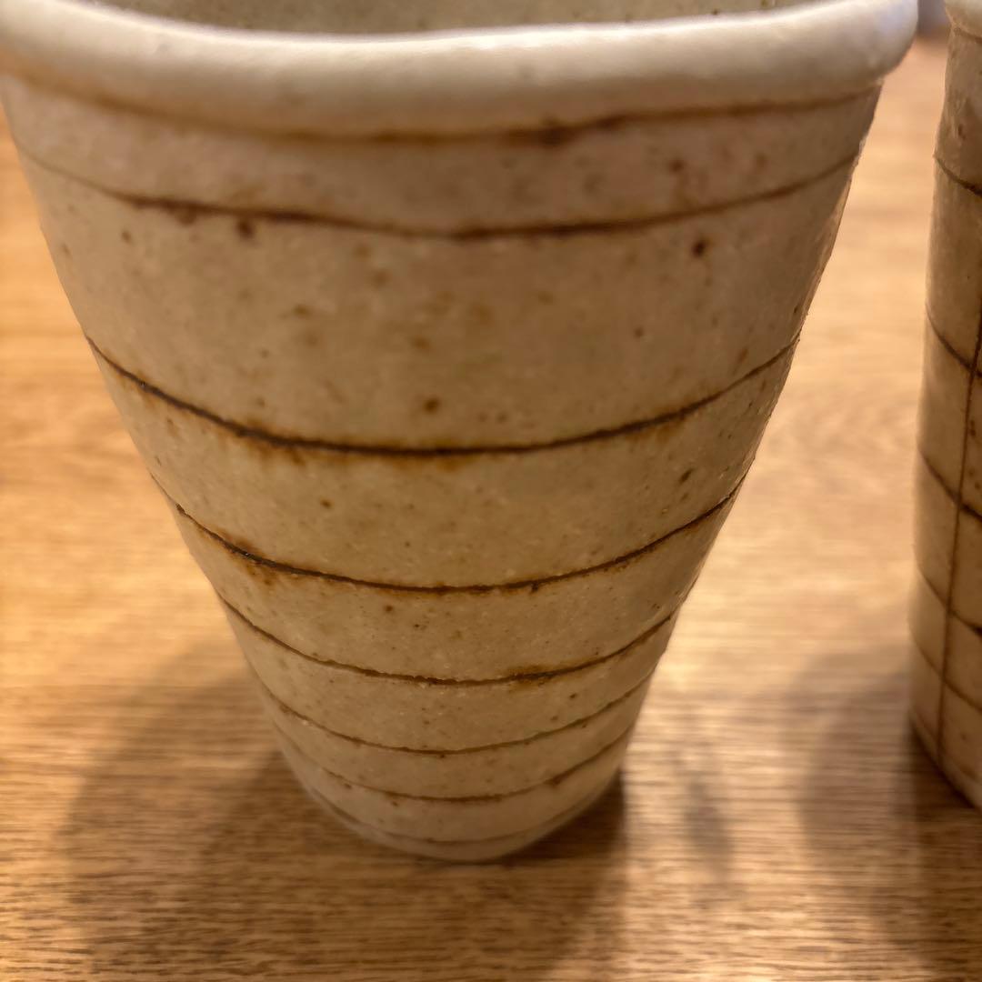金成潤子さん　食器　カップ　湯呑み　2点セット　未使用