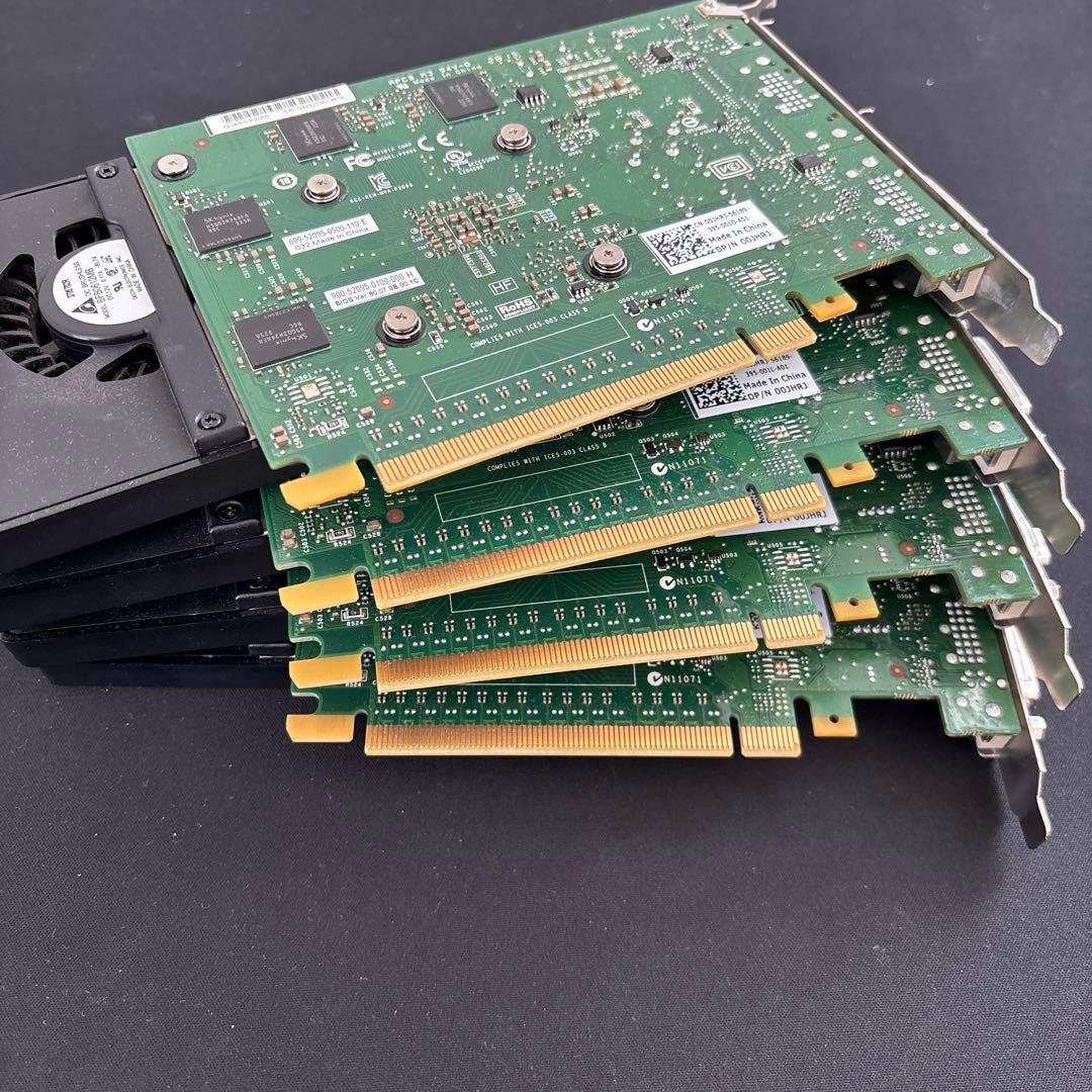 グラボ NVIDIA QUADRO K2000 グラフィックカード4枚
