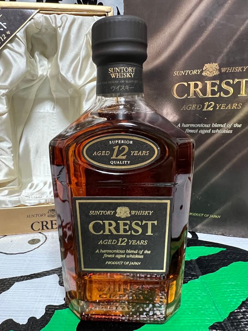 Suntory Whisky Crest 12 Years ギフトボックス付き