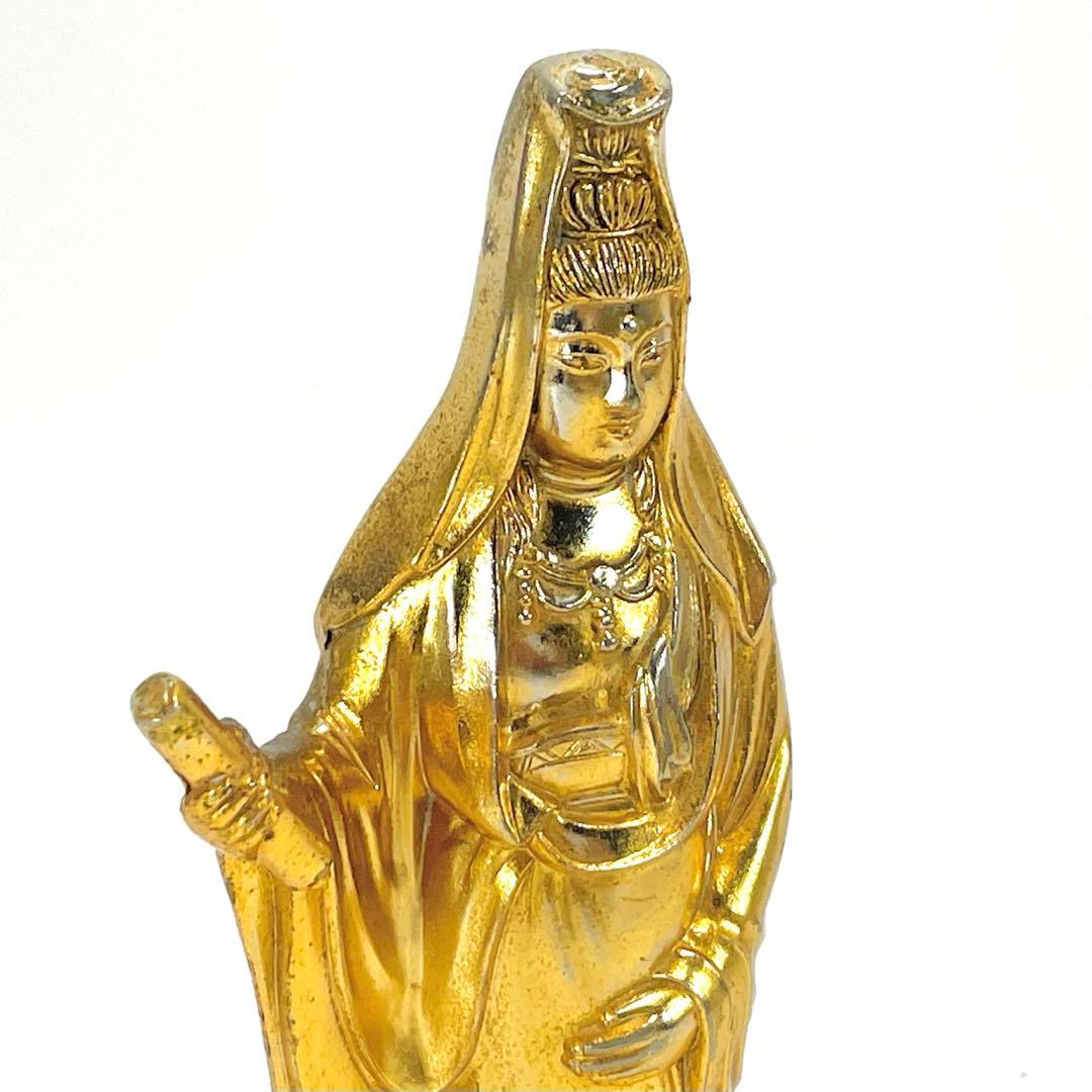 観音菩薩像 白衣観音像 牧田秀雲 作 仏像 立像 銘 仏像美術 工芸 菩薩 菩薩