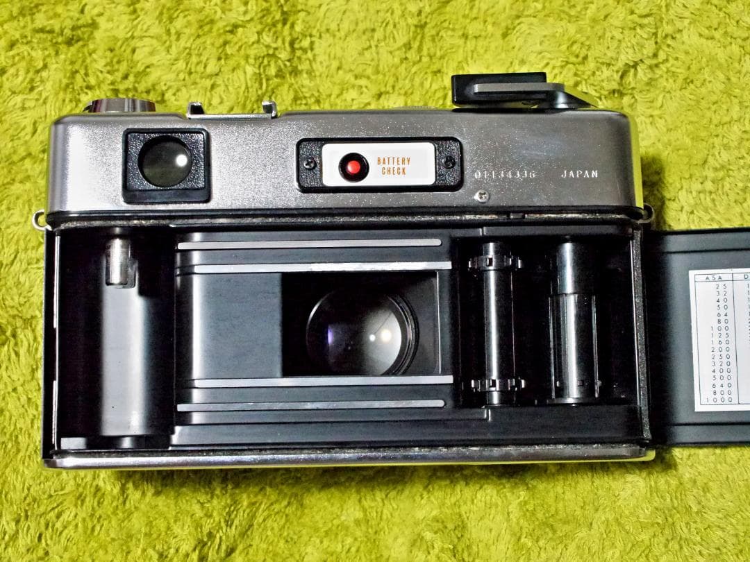 ☆ヤシカエレクトロ35 GS 【美品・完動品・光学系分解整備済み】⑬