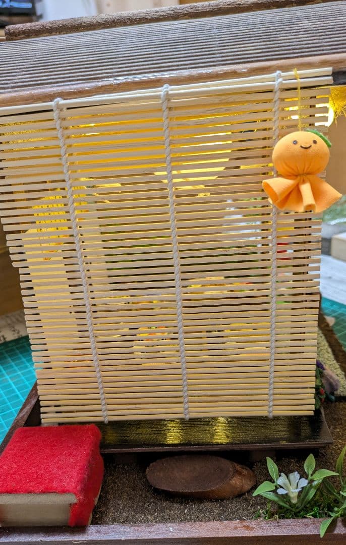ミニチュアハウス　ハンドメイド　和居酒屋ドールハウスコンコンブル