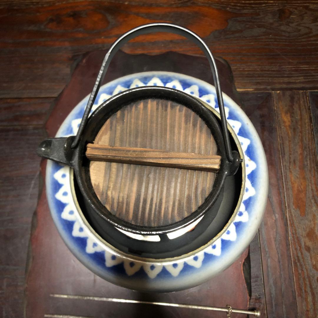 【最終】火鉢セット 炭 火箸 灰ならし 酒器 五徳