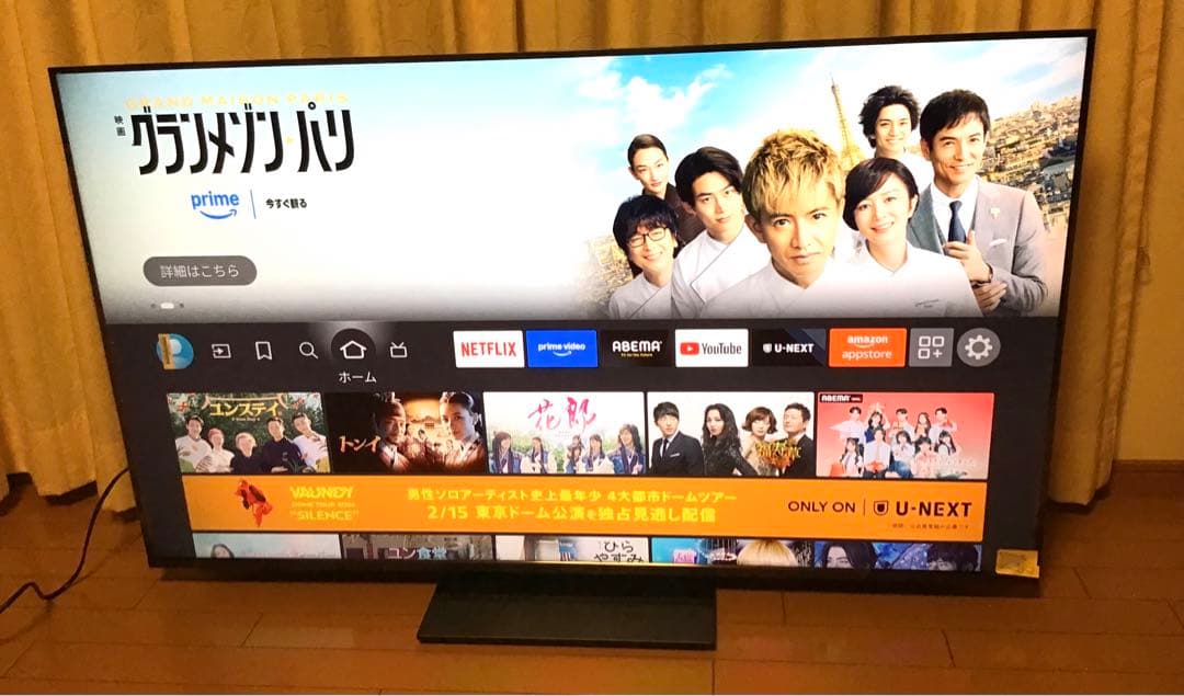 4K液晶テレビ　Panasonic　TV-55W95B （2025）