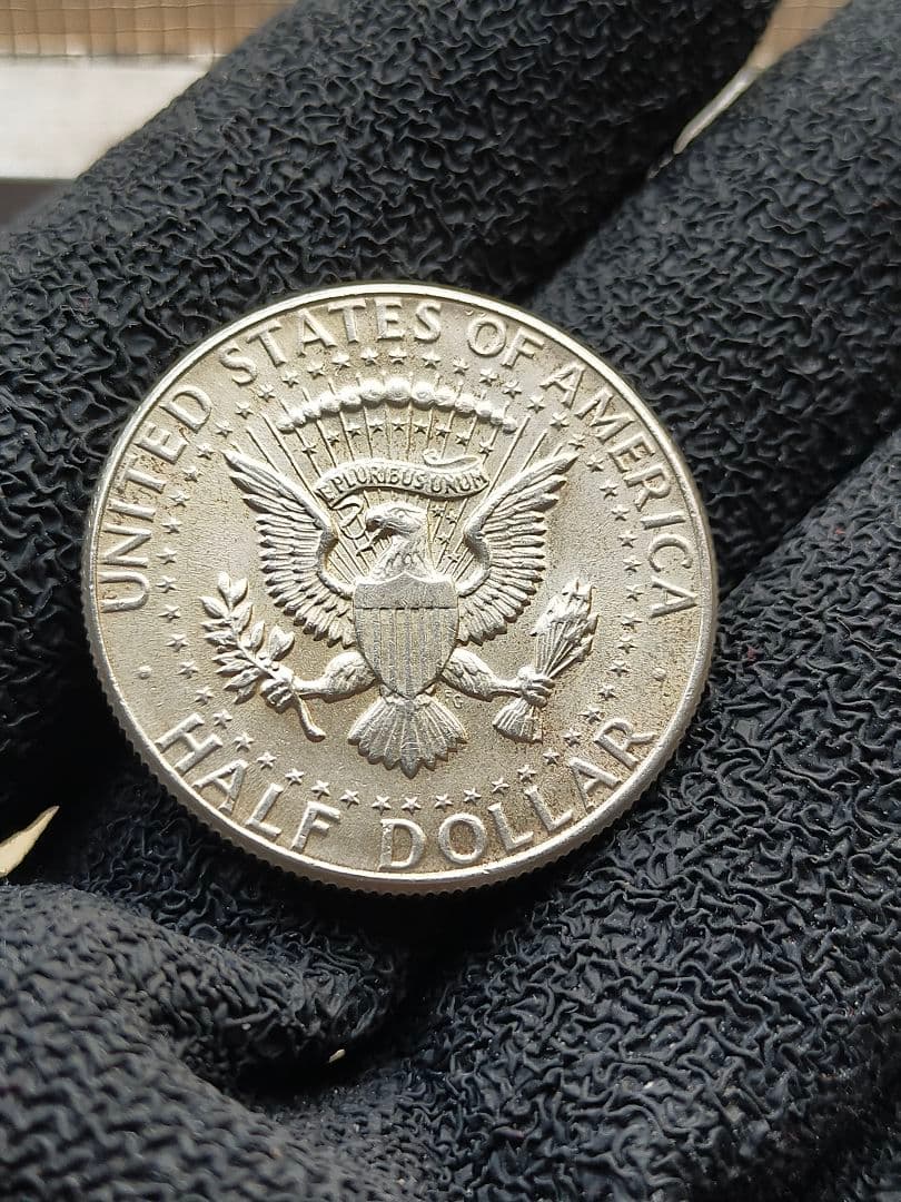 #1 本物 1964年銀貨