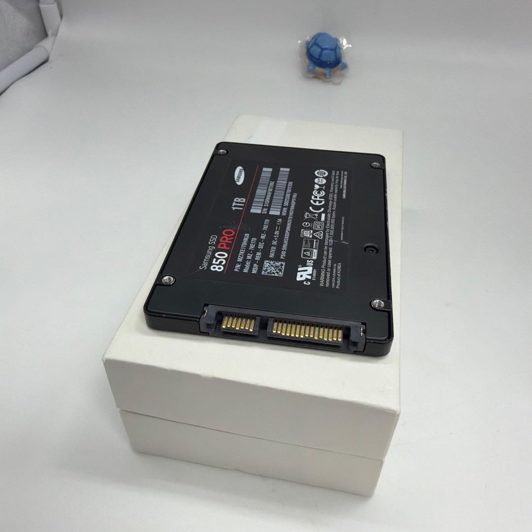 Samsung SSD 850 PRO 1TB 2.5インチ　正常