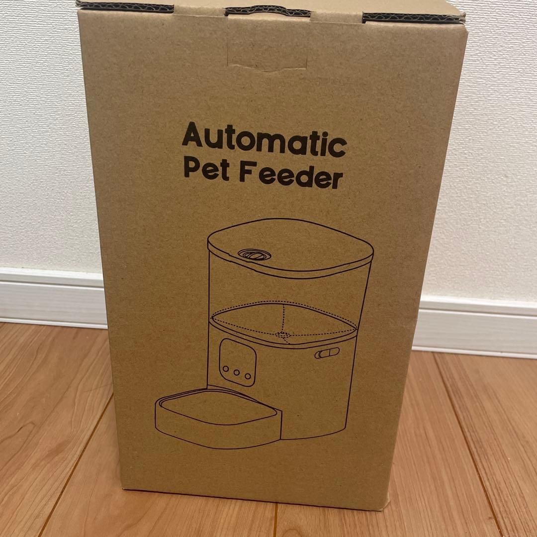 自動給餌器 3L 猫 小型 中型犬用 自動餌やり カメラ付き スマホ遠隔操作
