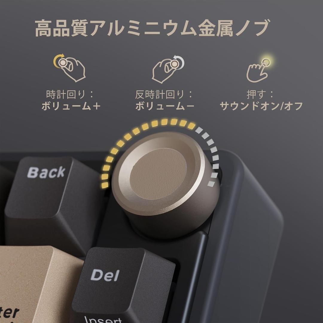 【開封済・未使用】 KLUDGE ゲーミングキーボード R65 有線