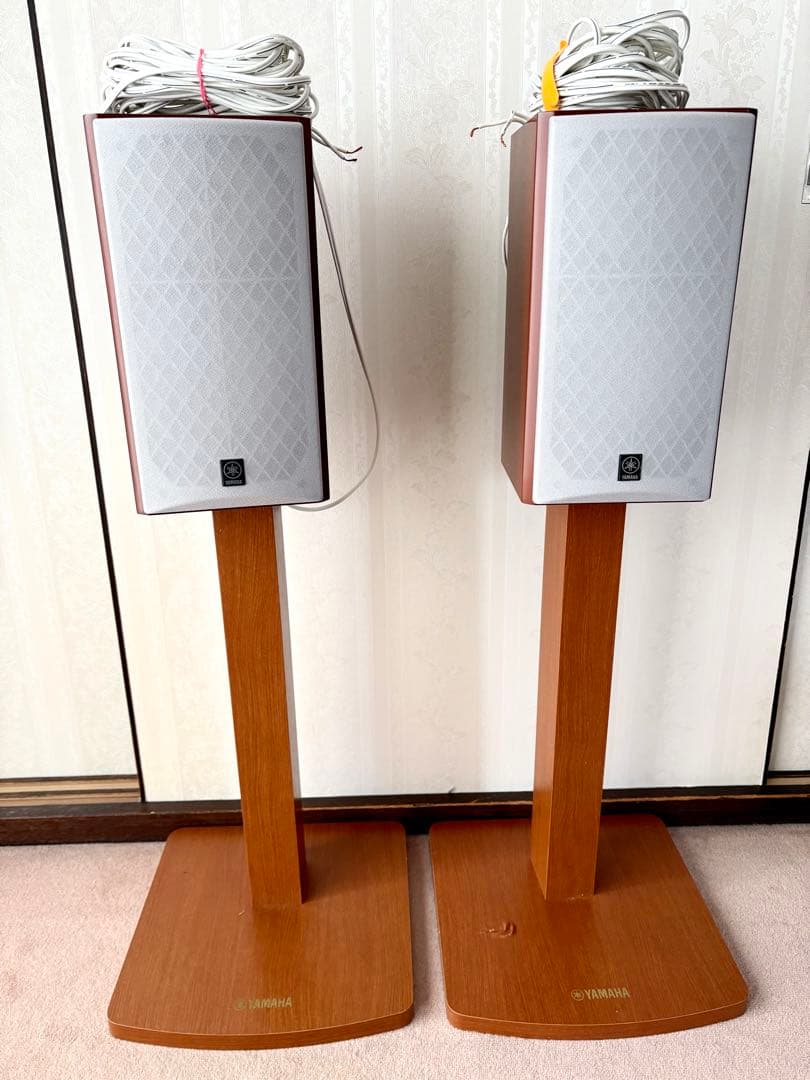 【送料込】YAMAHA NS Ｍ525スタンド付スピーカー 2本 動作確認済