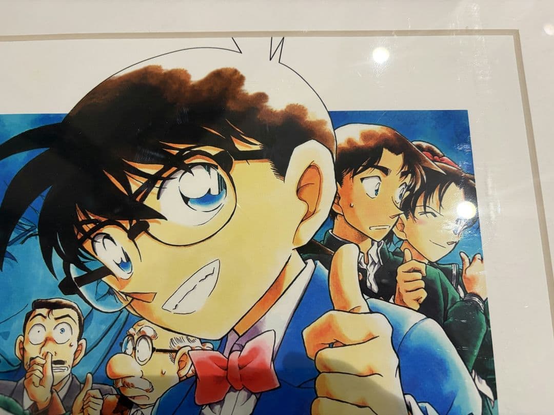 名探偵コナン プリマグラフィーB ED100 青山剛昌サイン入り 2003年限定