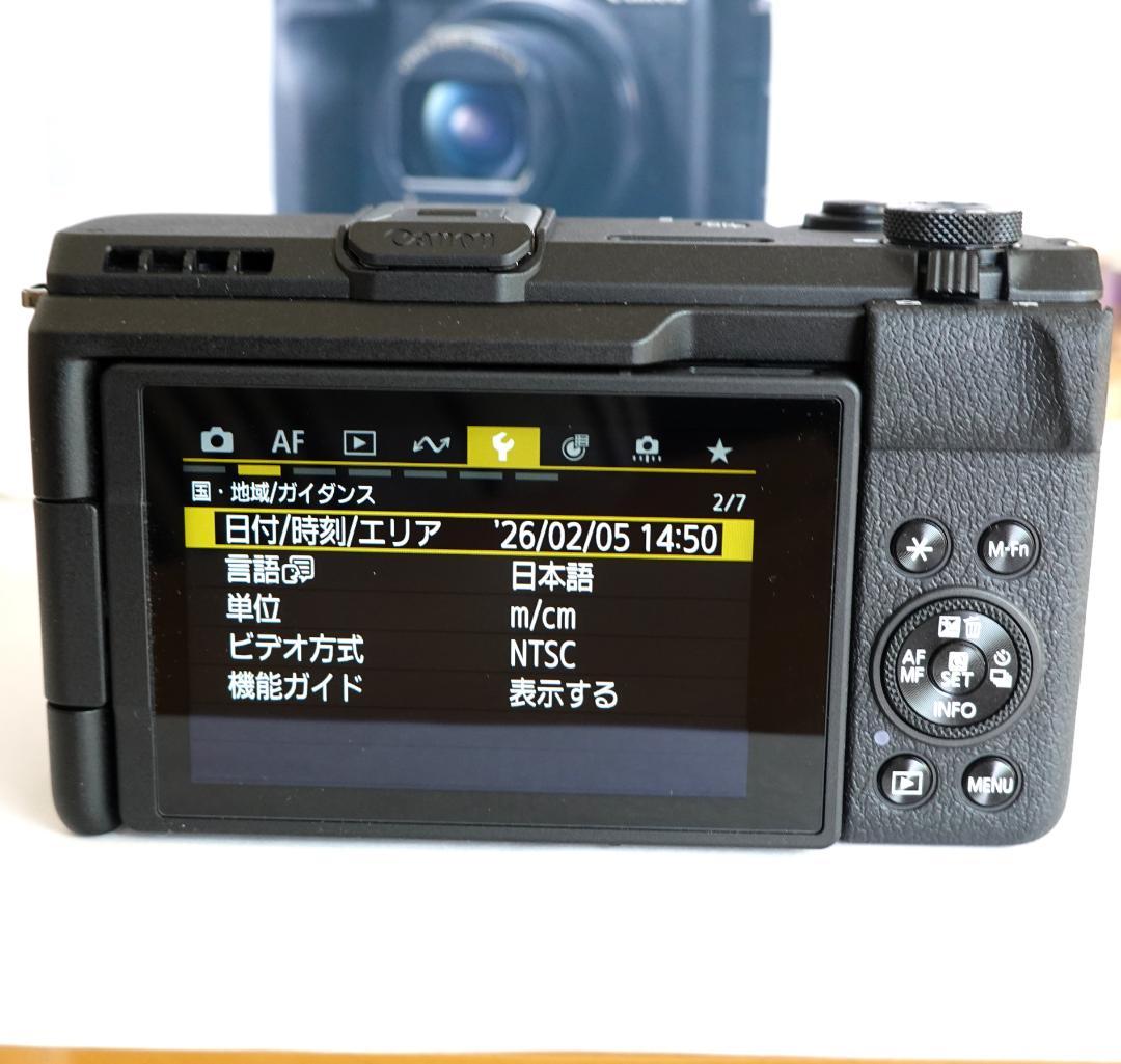 新品同様　Canon Vlogカメラ PowerShot V1
