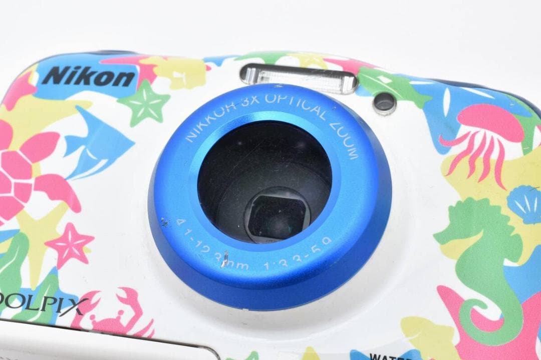 ニコン　Nikon COOLPIX W100 マリン《バッテリー付動作光学良好》