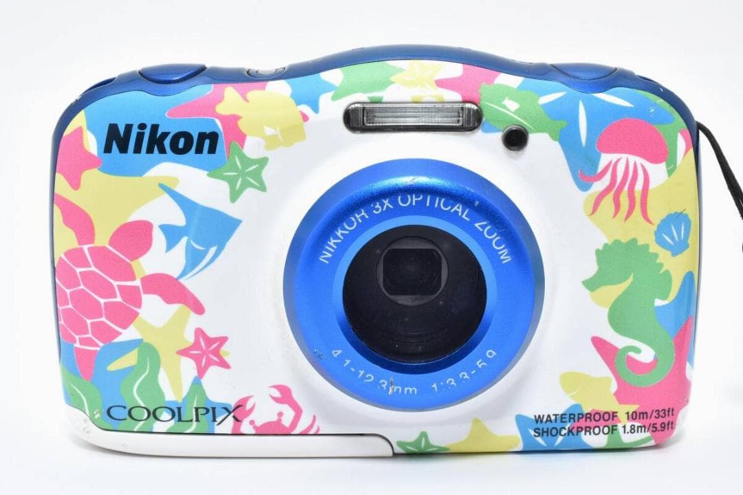 ニコン　Nikon COOLPIX W100 マリン《バッテリー付動作光学良好》