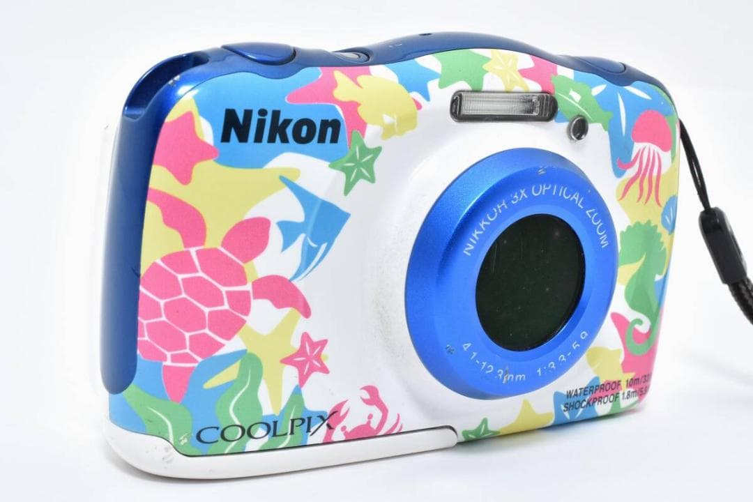 ニコン　Nikon COOLPIX W100 マリン《バッテリー付動作光学良好》