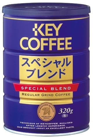 KEY COFFEE スペシャルブレンド 粉　320g缶 6個セット