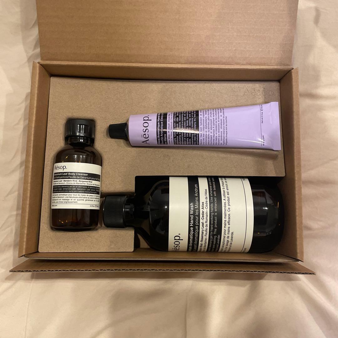 Aesop ギフトセット スクリーン3