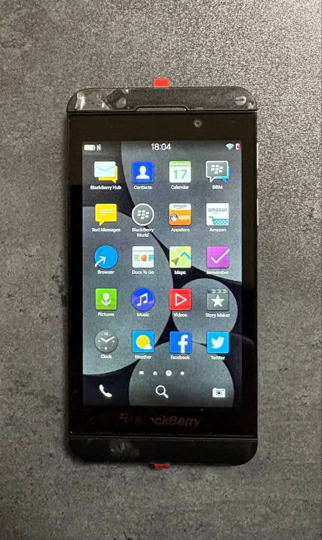【ラスト1】ブラックベリー BlackBerry Z10 黒 ブラック