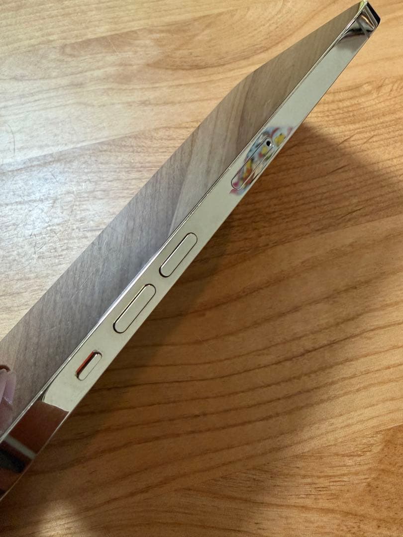 iPhone12promax 128G ゴールド 傷あり