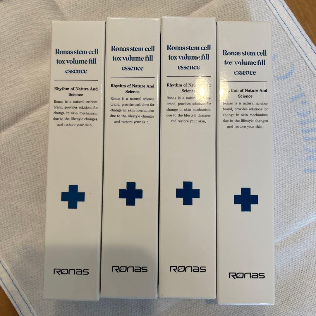 フェイスクリーム Ronas stem cell tox volume fill essence