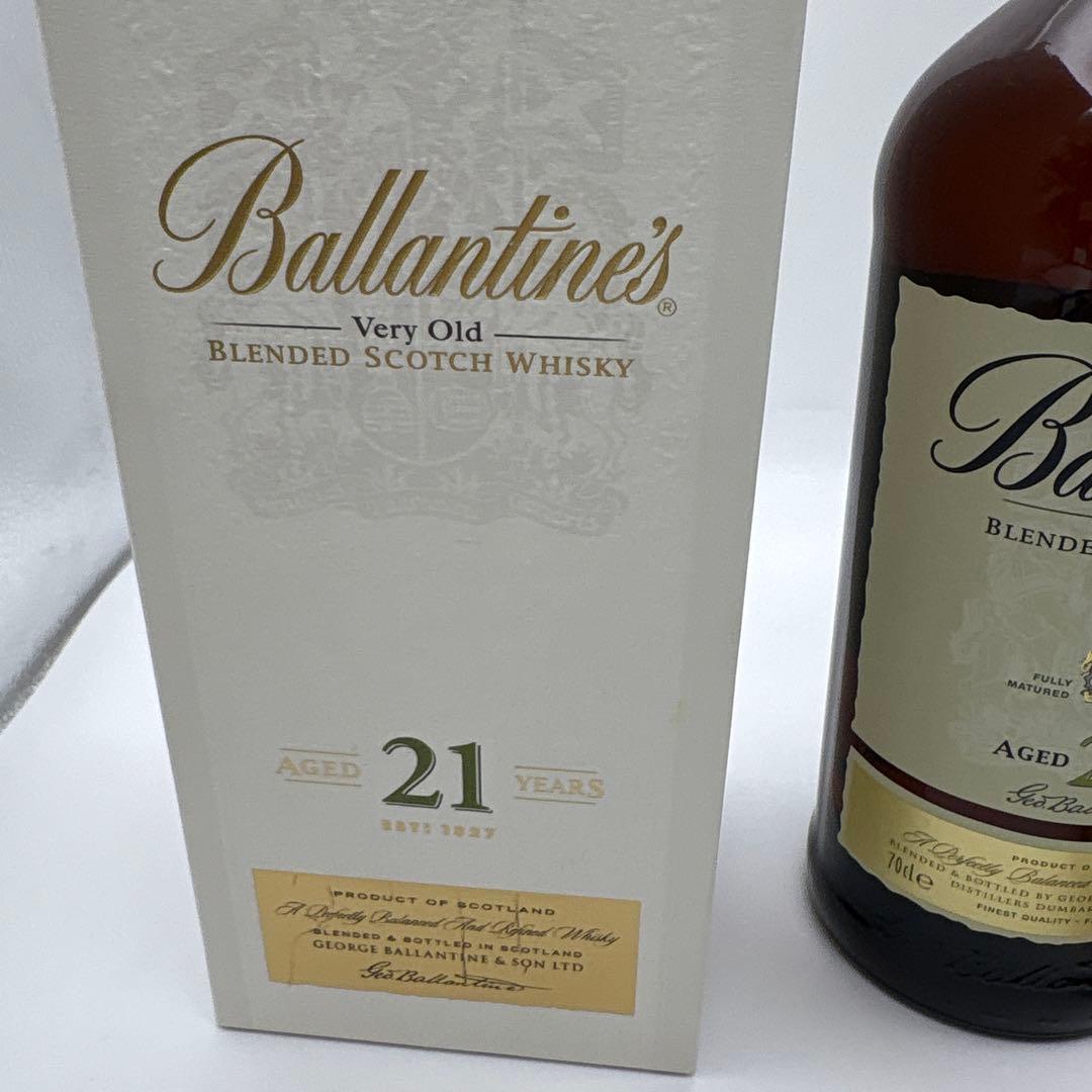 Ballantine's 21年 700ml 箱付き未開封 バランタイン